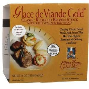 More Than Gourmet, Glace De Viande, Reduced Veal & Beef Stock, 1.5 