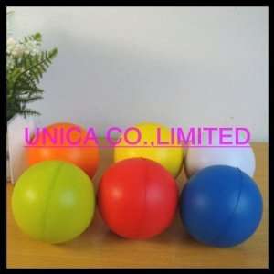  6color pu anti stress ball: Toys & Games