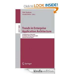 Trends in Enterprise Application Architecture VLDB Workshop, TEAA 