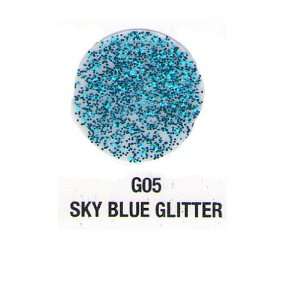  Verity Sky Blue Glitter G05 Nail Polish Health & Personal 