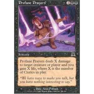  Magic the Gathering   Profane Prayers   Onslaught Toys & Games