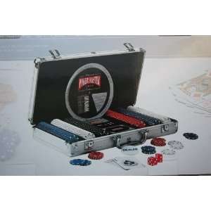  Deluxe Casino Style Poker Chip Set with Case: Sports 