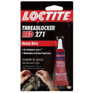 Loctite 1289272 0.20 Oz Threadlocker Red 271  Industrial 