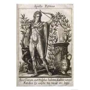  Apollo Pythias the Greek God of the Arts Including 