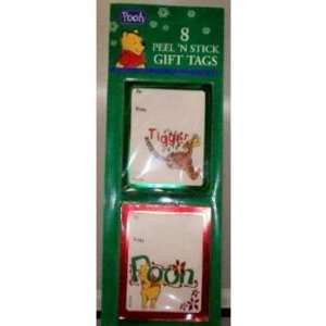  Pooh   8 Peel n Stick Gift Tags Case Pack 50 Everything 