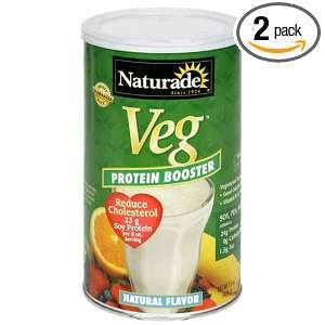 Naturade Veg Protein Booster, Natural Flavor , 15 Ounces (426 g) (Pack 