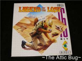 Commodore Amiga ~ Legend of the Lost by Energize ~ New  