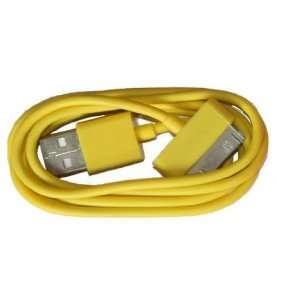  LCE(TM)Yellow Color USB Sync Data Cable for Apple iPad 2 