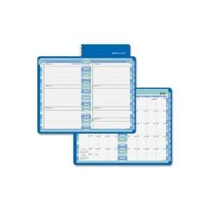  Weekly/Monthly Planner, Appt Bk, 12 Mos, 8 1/2x11, Blue 