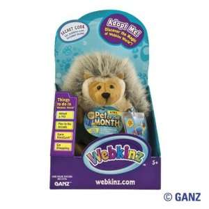    Webkinz Hedgehog April Pet of the Month in Box Toys & Games