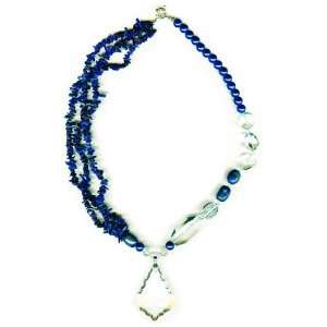  Lapis lazuli Necklace D Gem Jewelry