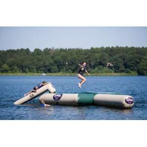® Aqua Deck™ 11 with Slide & Log Northwoods Edition Water Park 