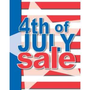  4th of July Sale   Standard Poster   22x28 Office 