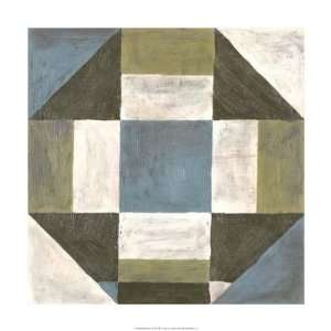  Vanna Lam   Patchwork Tile II GICLEE Canvas: Home 