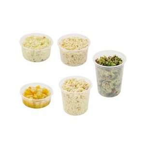   MicroGourmet Plastic Food Containers 8 oz. Container