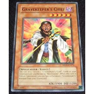    Yugioh RP02 EN076 Gravekeepers Chief Common Card Toys & Games