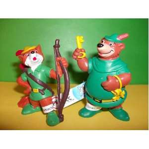  Disney Robin Hood Movie Figures Figurines Set Everything 