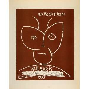  1959 Lithograph Pablo Picasso Exhibition Vallauris 