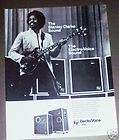 1981 Bass guitar Stanley Clarke photo Electro Voice ad