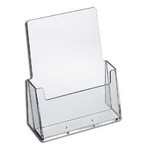   inch Angled Trifold Brochure Holder Pamphlet Holder: Office Products