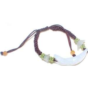   Natural Grade a Jadeite Jade Thread Bracelet 