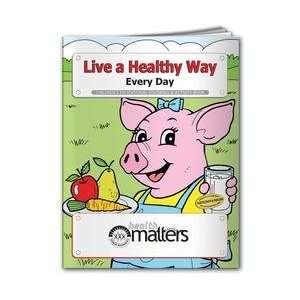 Book   Live a Healthy Way Every Day Activity and Coloring Book   Live 