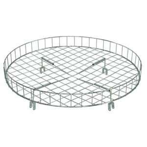  1 One Wire Rack Topper Tray Basket   30 Diameter   2  1/2 