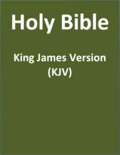 KJV (Authorized King James Version) Bible (Old Testament and New 