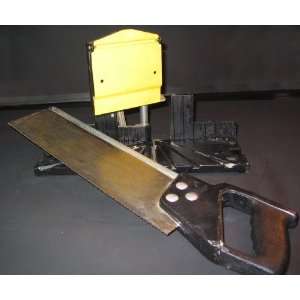  Stanley Mitre Box 19 114 with 14 Saw 