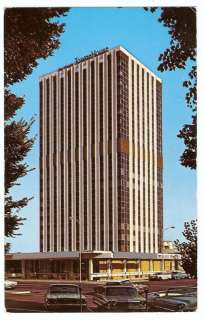 1960s Adv PC DEL WEBBS TOWNE HOUSE HOTEL Fresno CA  