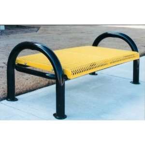  Webcoat Modern Style 6Ft Bench without Back and Arms, 3/4 