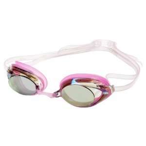 Speedo Vanquisher 2.0 Plus Mirrored Goggle Pink/Clear  