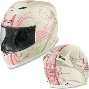  Icon Airframe Regal Full Face Helmet Small  Off White 