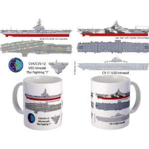  USS Intrepid CV 11 CVA 11 CVS 11 Coffee Mug