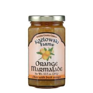 Kozlowski Farms Marmalade, Orange, 10 Ounce  Grocery 