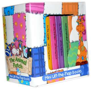 The Animal Patch Lift the Flap 5 Board Books Set New  