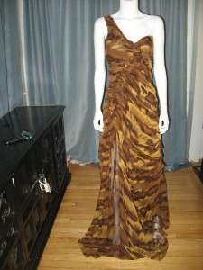   2010 style dessie gown color and pattern palace tiger neutral this