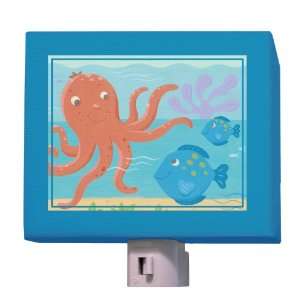   Art for Kids NL457SH Octopus and Fish Night Light: Home Improvement