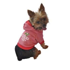  Ruff Ruff and Meow Dog Hoodie, Kiss Me, Red, Extra Large 
