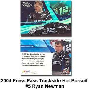  Press Pass Trackside Hot Pursuit 04 Ryan Newman Trading 