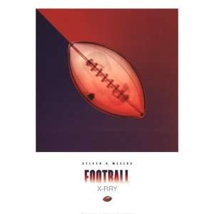  Football X Ray   Poster by Steven N. Meyers (18x24)