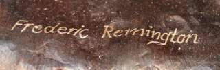   Remington Huge Bronze Sculpture COMING THROUGH THE RYE DECO Art Museu