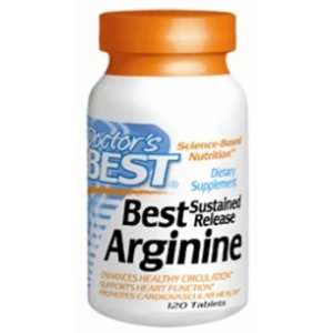  Best Sustained Release Arginine 120T Doctors Best Health 