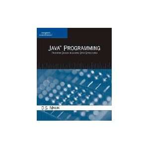    Java Programming  Program Design Including Data Structures Books