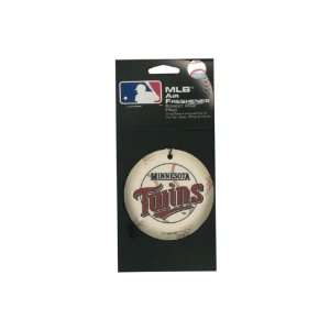 Bulk Pack of 24  Mlb Minnesota Twins Baseball Pine Air Freshener (Each 