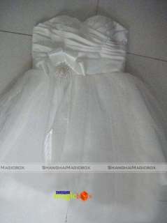 Women Fashion Sweet Wedding Party Banquet Bustier Yarn Dress Skirt New 