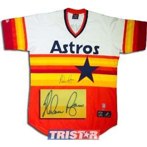   Houston Astros Autographed Majestic Rainbow Jersey: Sports & Outdoors