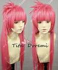 STAR DRIVER Manticore Long Cosplay Pink Wig party coser costume hair 
