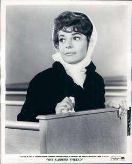 1965 Actress Anne Bancroft in Movie The Slender Thread  