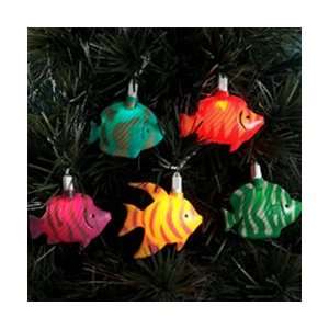   Tropical Fish Novelty Patio Party Light Set #UL0761: Home & Kitchen